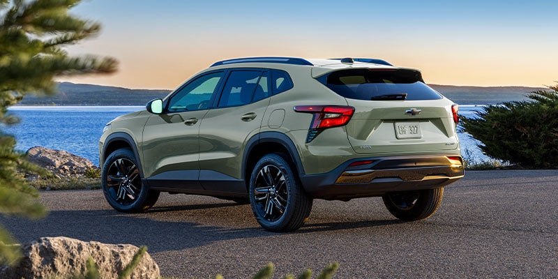 Shot of Chevy Trax from the Back view