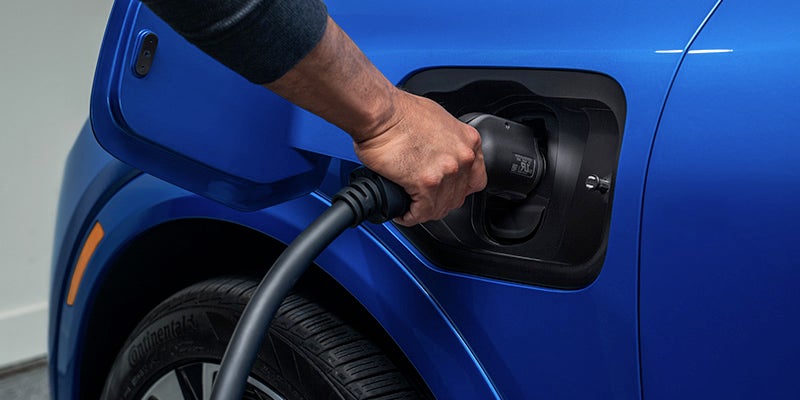 Chevrolet Equinox EV charging port