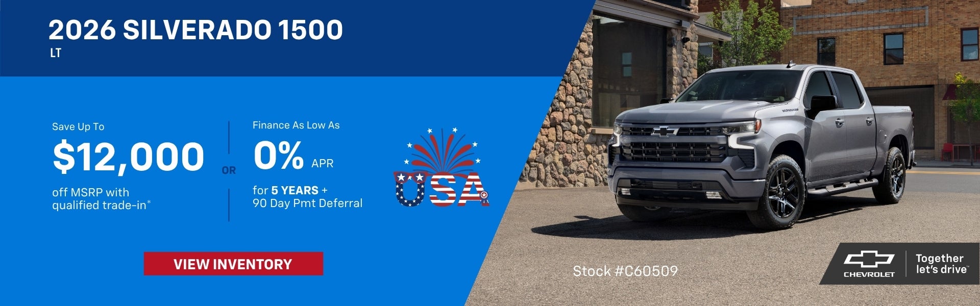 2026 SILVERADO 1500 SAVINGS & FINANCE OFFER