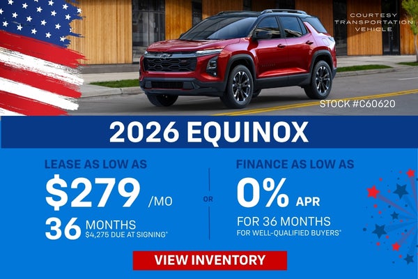 2026 EQUINOX LEASE & FINANCE OFFER