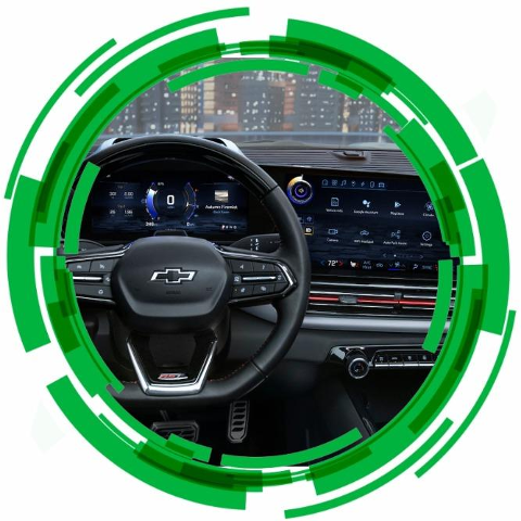 Interior of a vehicle