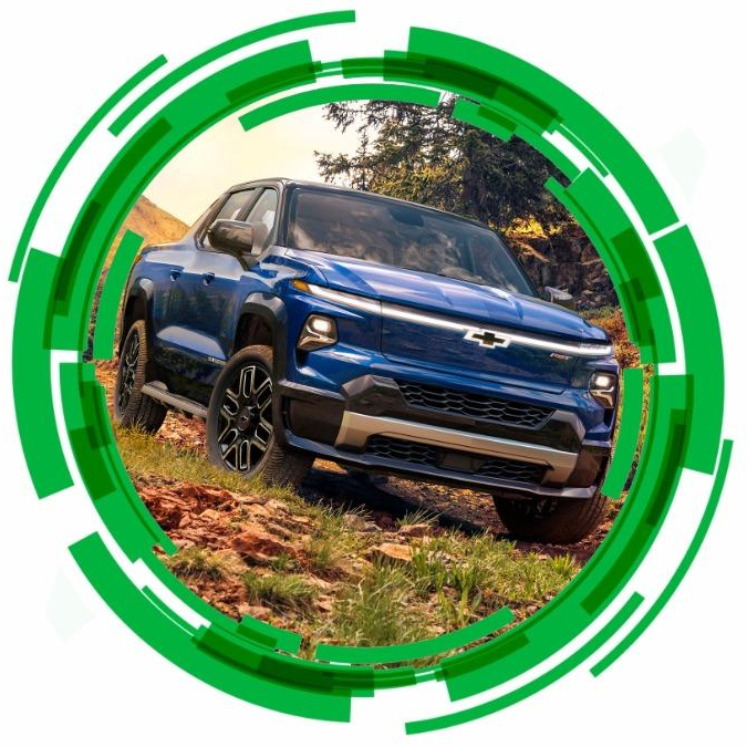 Vehicle parked on grass