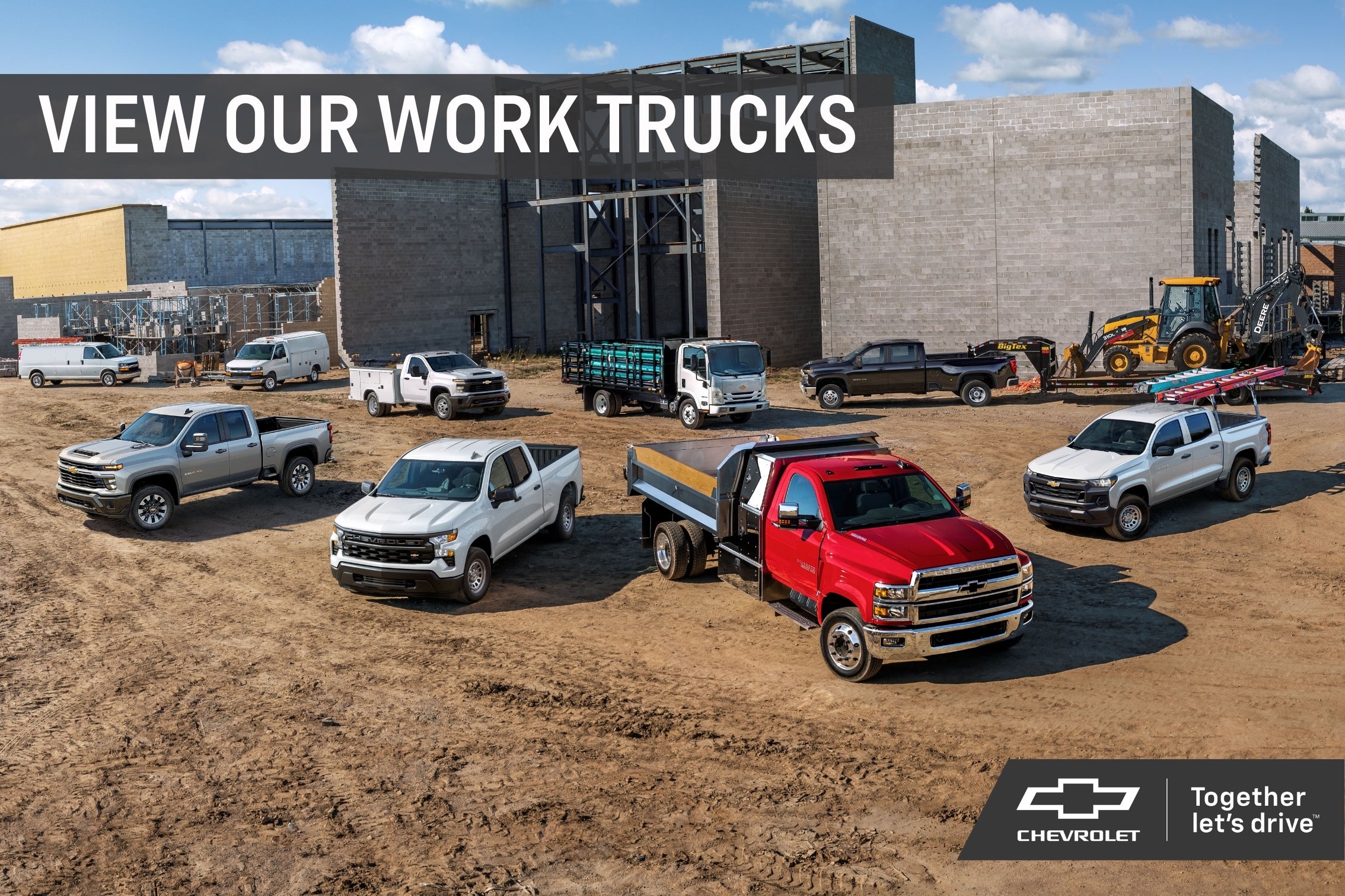 View Our Work Trucks