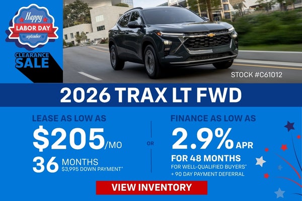 2026 Chevrolet Trax