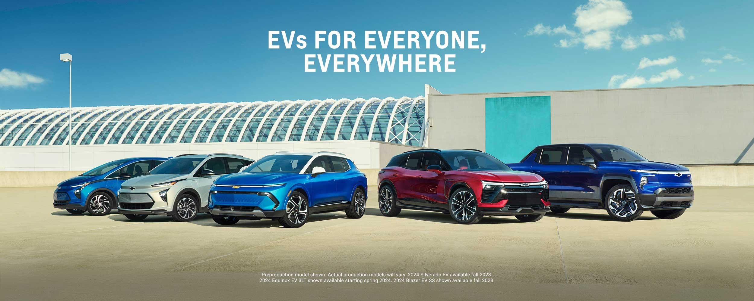 EVs for everyone banner